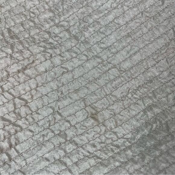 Eileen Fisher Tan Gray Silk Blend Top / Topper Medium - Picture 8 of 8